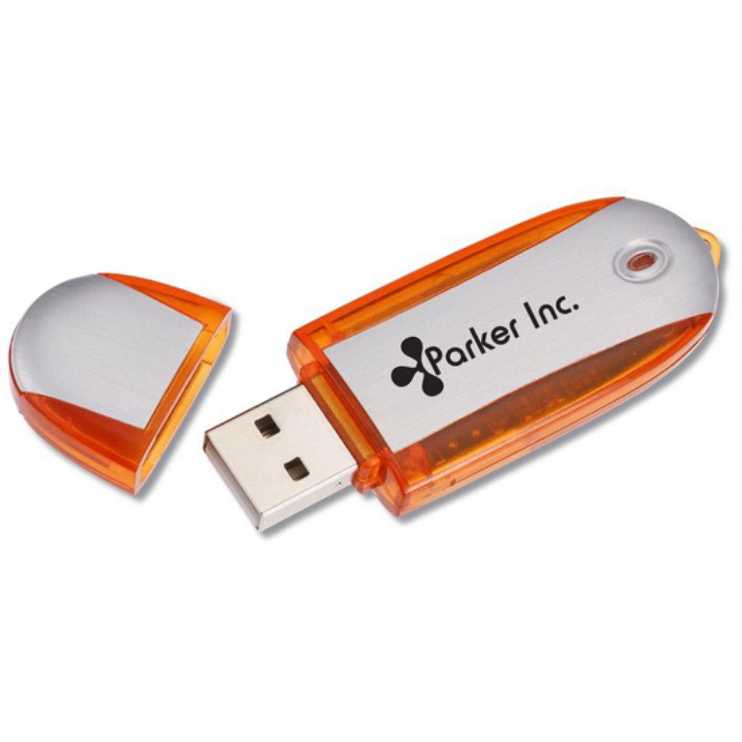 Clé USB orange